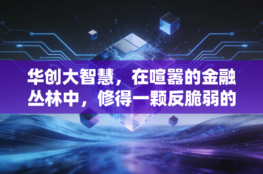 华创大智慧,在喧嚣的金融丛林中,修得一颗反脆弱的心