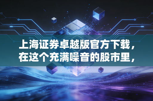 上海证券卓越版官方下载,在这个充满噪音的股市里,你需要一把快刀而不是钝斧