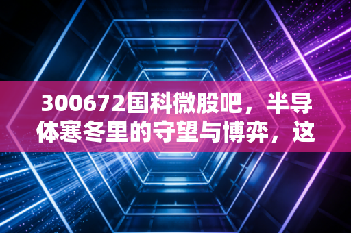 300672国科微股吧,半导体寒冬里的守望与博弈,这一场关于信仰的修行还要走多远?