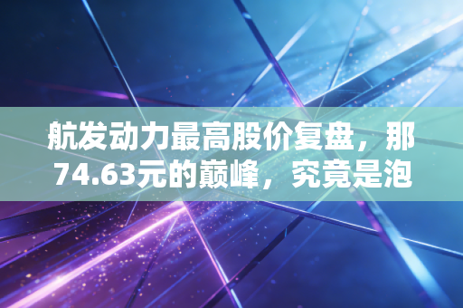 航发动力最高股价复盘，那74.63元的巅峰，究竟是泡沫还是时代的序曲？