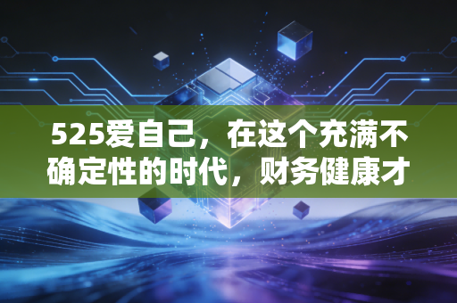 525爱自己,在这个充满不确定性的时代,财务健康才是最高级的自爱