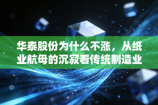 华泰股份为什么不涨,从纸业航母的沉寂看传统制造业的估值困局