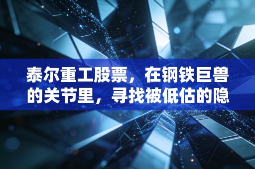 泰尔重工股票,在钢铁巨兽的关节里,寻找被低估的隐形冠军潜力