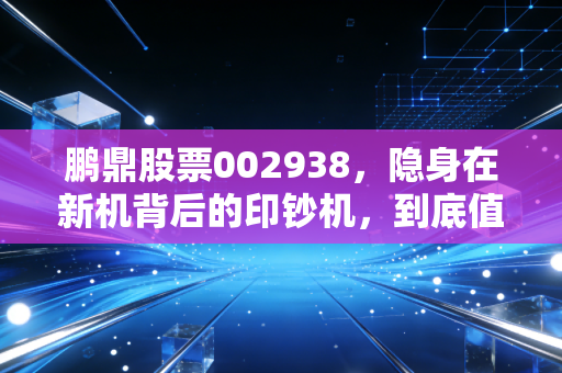 鹏鼎股票002938，隐身在新机背后的印钞机，到底值不值得你长期持有？