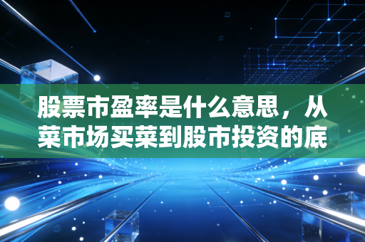 股票市盈率是什么意思，从菜市场买菜到股市投资的底层逻辑
