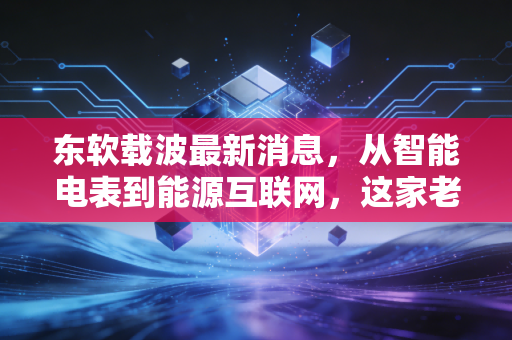 东软载波最新消息，从智能电表到能源互联网，这家老牌芯片厂能否迎来第二春？