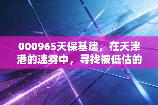 000965天保基建，在天津港的迷雾中，寻找被低估的硬通货
