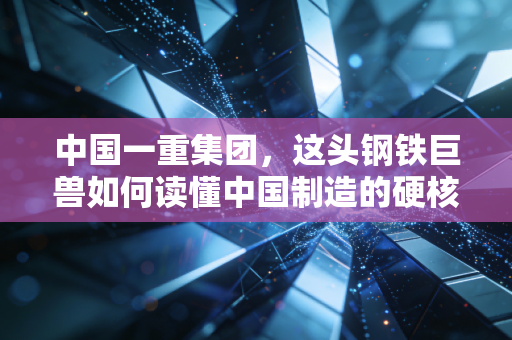 中国一重集团，这头钢铁巨兽如何读懂中国制造的硬核逻辑？