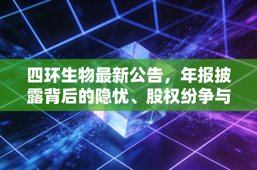 四环生物最新公告，年报披露背后的隐忧、股权纷争与散户的坚守