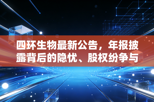四环生物最新公告，年报披露背后的隐忧、股权纷争与散户的坚守