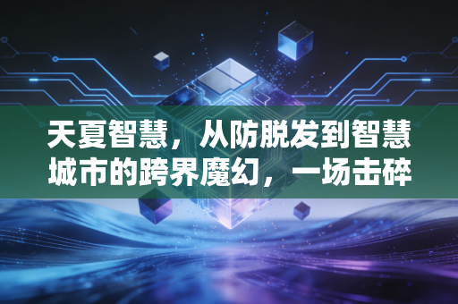 天夏智慧,从防脱发到智慧城市的跨界魔幻,一场击碎无数散户梦的资本游戏