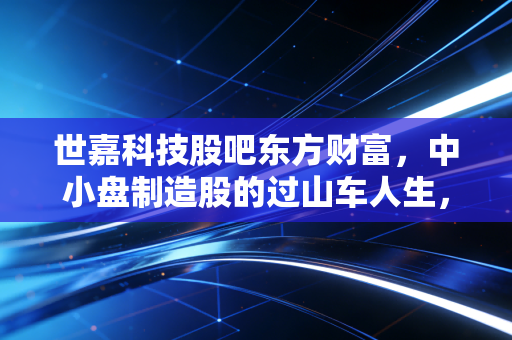世嘉科技股吧东方财富,中小盘制造股的过山车人生,散户该如何在K线中寻找真相?