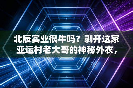 北辰实业很牛吗?剥开这家亚运村老大哥的神秘外衣,聊聊它的真实成色