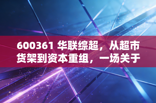 600361 华联综超，从超市货架到资本重组，一场关于生存的博弈