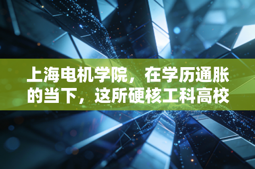 上海电机学院,在学历通胀的当下,这所硬核工科高校的性价比到底有多高?