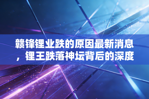 赣锋锂业跌的原因最新消息，锂王跌落神坛背后的深度逻辑与投资反思