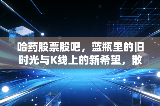 哈药股票股吧,蓝瓶里的旧时光与K线上的新希望,散户们的爱恨情仇