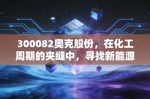 300082奥克股份,在化工周期的夹缝中,寻找新能源的破局密码
