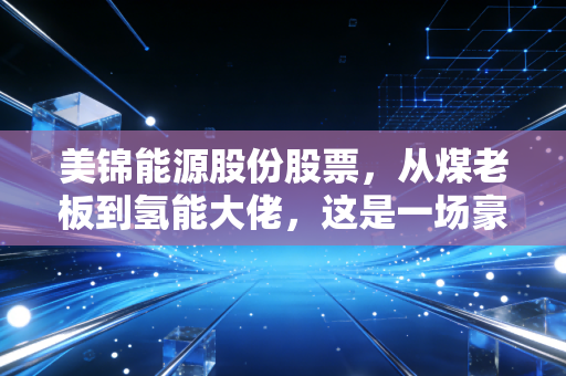 美锦能源股份股票,从煤老板到氢能大佬,这是一场豪赌还是必经之路?