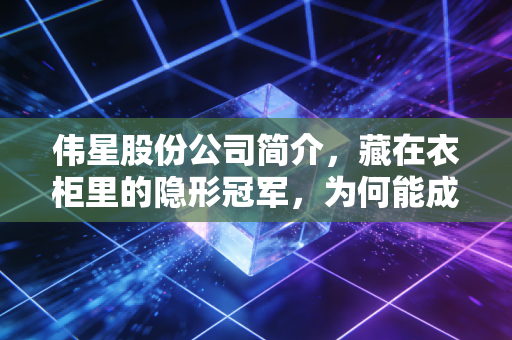 伟星股份公司简介,藏在衣柜里的隐形冠军,为何能成为A股的现金奶牛?
