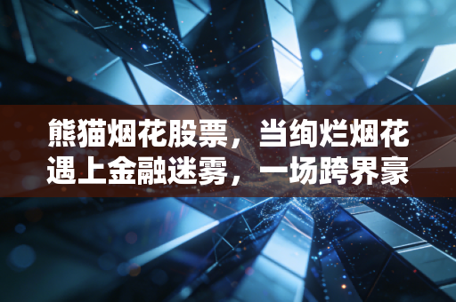 熊猫烟花股票,当绚烂烟花遇上金融迷雾,一场跨界豪赌背后的投资血泪史