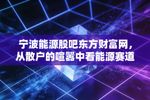 宁波能源股吧东方财富网,从散户的喧嚣中看能源赛道的冷暖与机遇