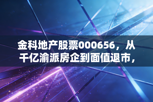 金科地产股票000656,从千亿渝派房企到面值退市,一场关于周期与人性的深度复盘