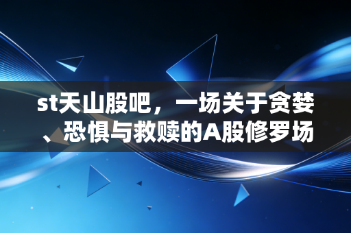 st天山股吧,一场关于贪婪、恐惧与救赎的A股修罗场