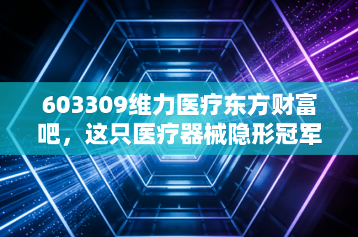 603309维力医疗东方财富吧,这只医疗器械隐形冠军,究竟是散户的磨人精还是被低估的潜力股?