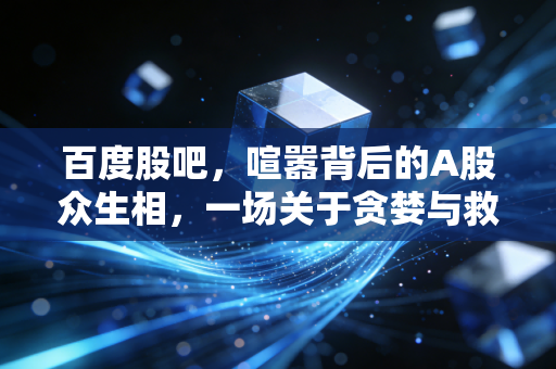 百度股吧,喧嚣背后的A股众生相,一场关于贪婪与救赎的修罗场