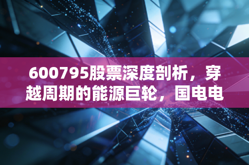600795股票深度剖析,穿越周期的能源巨轮,国电电力还能否带我们乘风破浪?