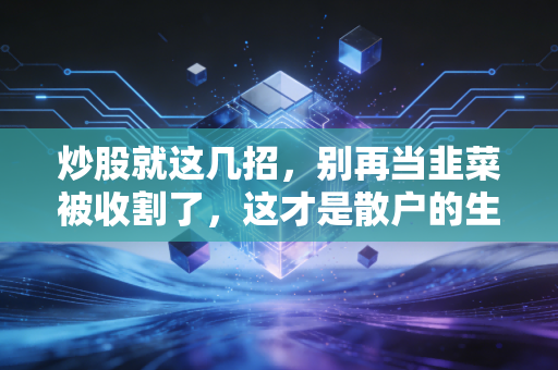 炒股就这几招,别再当韭菜被收割了,这才是散户的生存之道