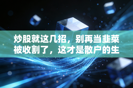 炒股就这几招,别再当韭菜被收割了,这才是散户的生存之道