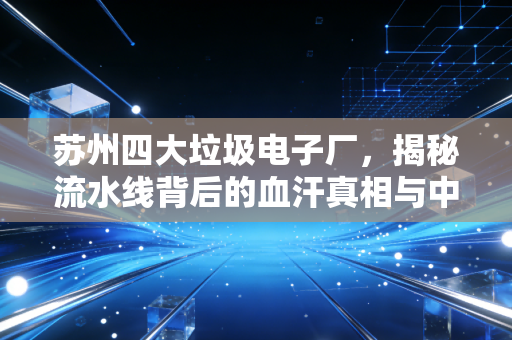 苏州四大垃圾电子厂,揭秘流水线背后的血汗真相与中介收割局