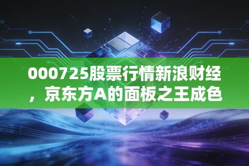 000725股票行情新浪财经,京东方A的面板之王成色几何?深度剖析周期与机遇