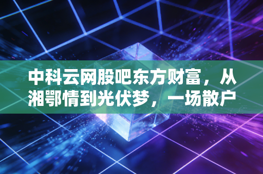 中科云网股吧东方财富,从湘鄂情到光伏梦,一场散户与资本的博弈实录
