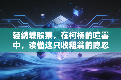 轻纺城股票,在柯桥的喧嚣中,读懂这只收租翁的隐忍与野心
