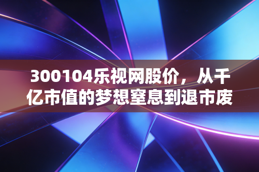 300104乐视网股价，从千亿市值的梦想窒息到退市废墟，一场关于人性贪婪的终极复盘