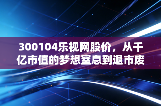 300104乐视网股价，从千亿市值的梦想窒息到退市废墟，一场关于人性贪婪的终极复盘