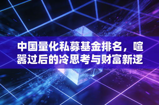 中国量化私募基金排名,喧嚣过后的冷思考与财富新逻辑