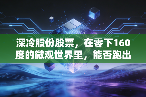 深冷股份股票，在零下160度的微观世界里，能否跑出能源赛道的黑马？