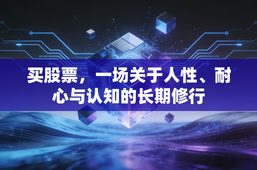 买股票,一场关于人性、耐心与认知的长期修行