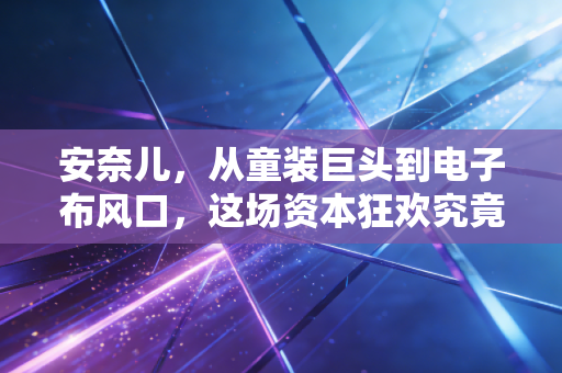 安奈儿,从童装巨头到电子布风口,这场资本狂欢究竟是救赎还是陷阱?