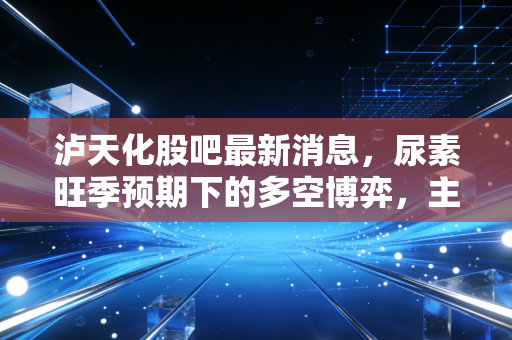 泸天化股吧最新消息,尿素旺季预期下的多空博弈,主力资金究竟在等什么?