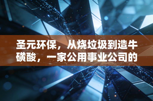 圣元环保,从烧垃圾到造牛磺酸,一家公用事业公司的硬核突围战