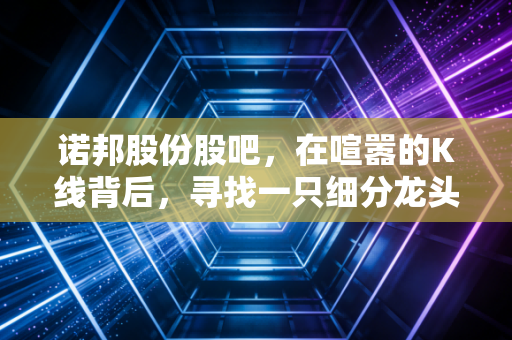 诺邦股份股吧，在喧嚣的K线背后，寻找一只细分龙头的真实体温