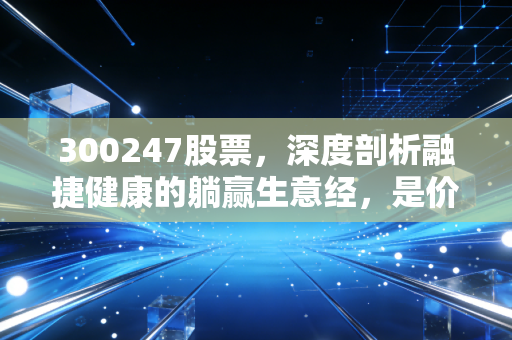 300247股票,深度剖析融捷健康的躺赢生意经,是价值洼地还是概念炒作?