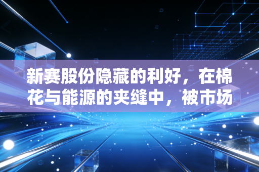 新赛股份隐藏的利好,在棉花与能源的夹缝中,被市场严重错配的土储之王