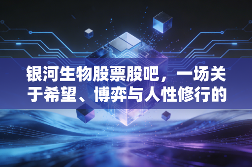 银河生物股票股吧，一场关于希望、博弈与人性修行的股市缩影