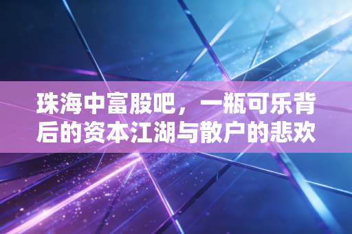 珠海中富股吧,一瓶可乐背后的资本江湖与散户的悲欢离合